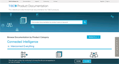 Desktop Screenshot of docs.tibco.com